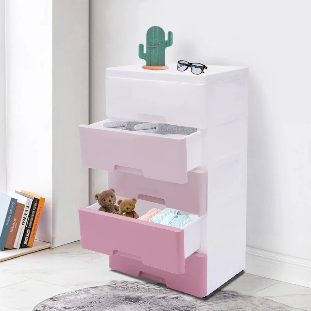 5 Layers Storage Cabinet with Drawers