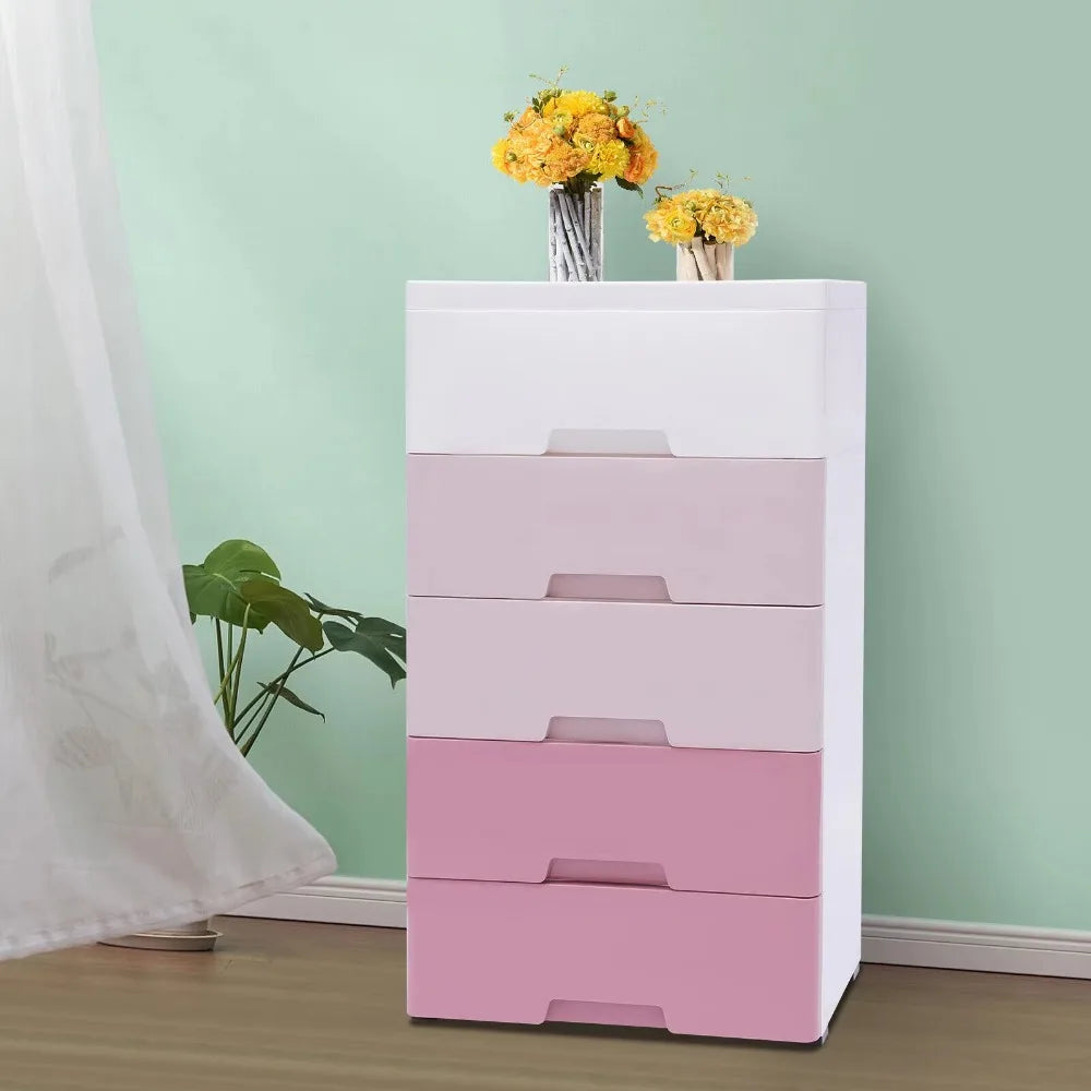 5 Layers Storage Cabinet with Drawers