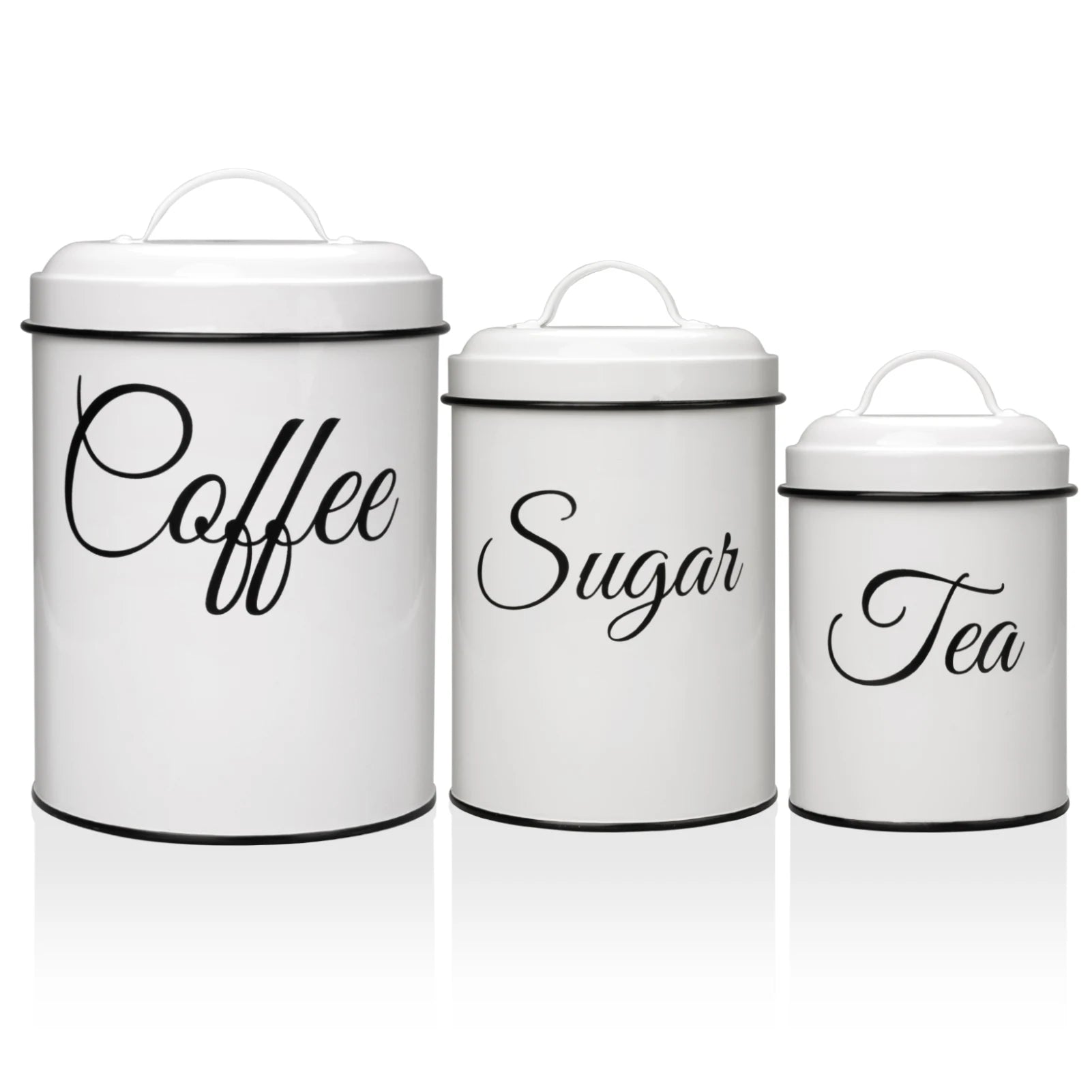 3pcs Canister Set for Kitchen Counter