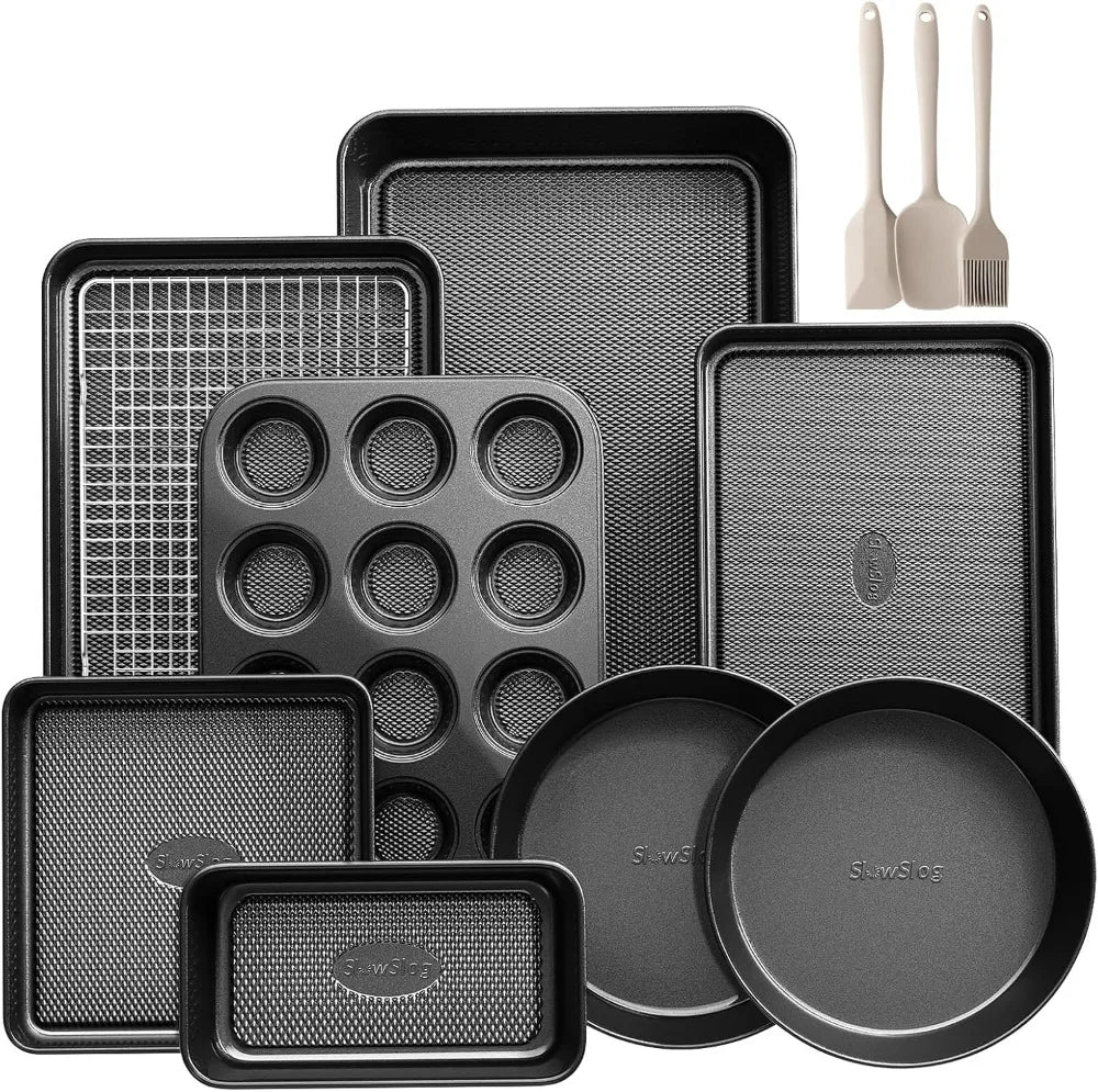 12-Piece Nonstick Bakeware Set