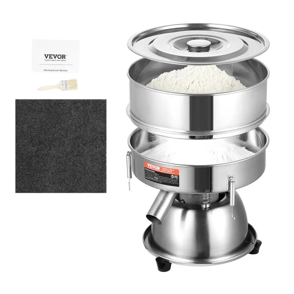 Electric Automatic Vibrating Sieve Shaker for Kitchen