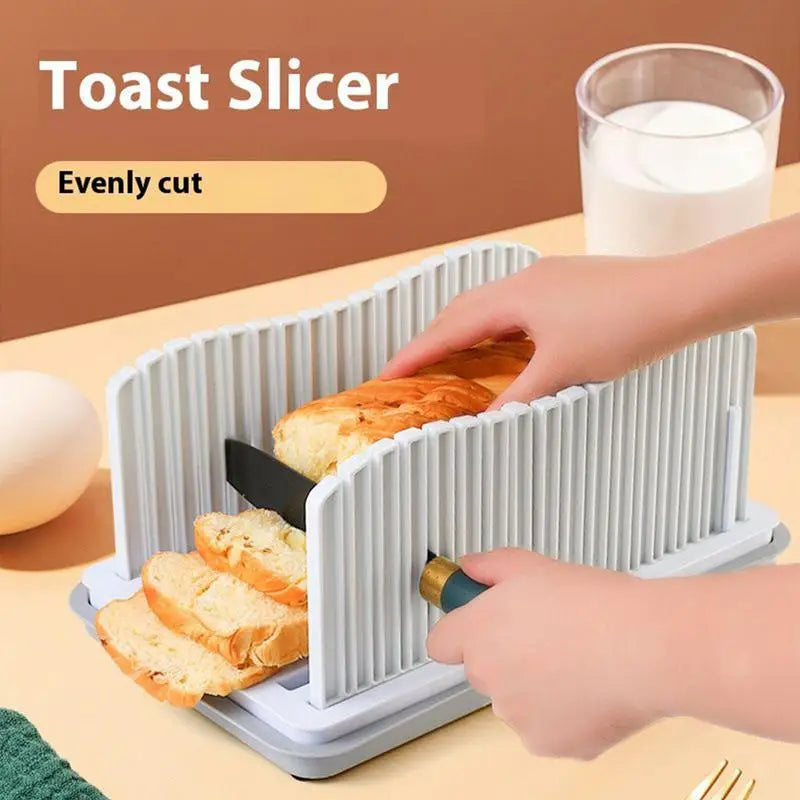 Manual Bread Slicer With Adjustable Width