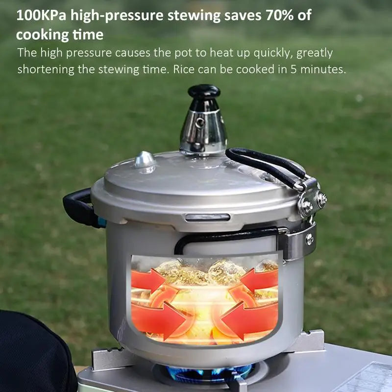 Portable Camping Pressure Cooker  for Outdoor Cooking